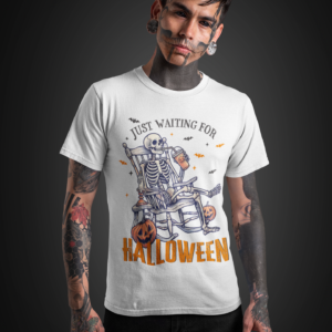 Waiting for halloween tshirt